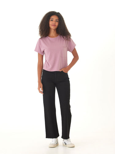Shelbie Triblend Jersey Pocket Tee Threads 4 Thought