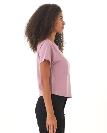 Shelbie Triblend Jersey Pocket Tee Threads 4 Thought 