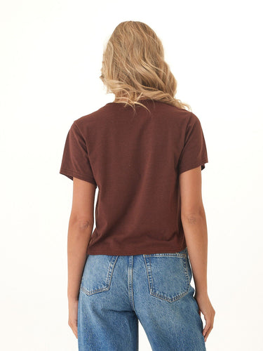 Shelbie Triblend Jersey Pocket Tee Womens Tops Short Tee Threads 4 Thought 
