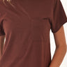 Shelbie Triblend Jersey Pocket Tee Womens Tops Short Tee Threads 4 Thought 