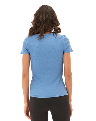 Mariella Heather Luxe Rib Tee Womens Tops Short Tee Threads 4 Thought 