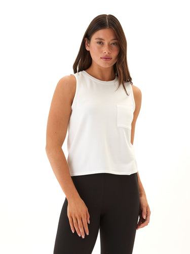 Reba Modal Terry Tank Womens Tops Tanks Threads 4 Thought