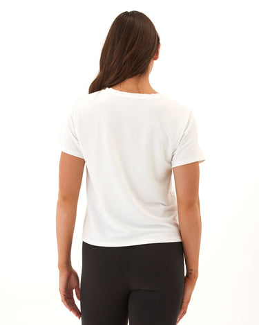 Bettine Modal Terry V-Neck Tee Womens Tops Short Tee Threads 4 Thought 