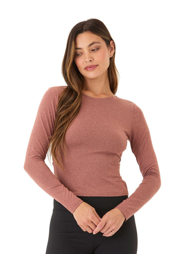 Audra Luxe Jersey 2-Way Long Sleeve Twist Top Womens Tops Long Tee Threads 4 Thought