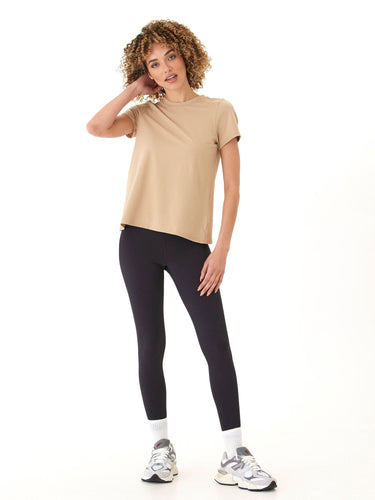 Gemella Luxe Jersey Tulip-Back Short Sleeve Top Womens Tops Short Shirt Threads 4 Thought 