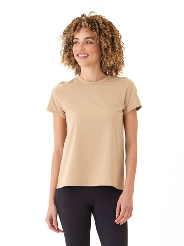 Gemella Luxe Jersey Tulip-Back Short Sleeve Top Womens Tops Short Shirt Threads 4 Thought 