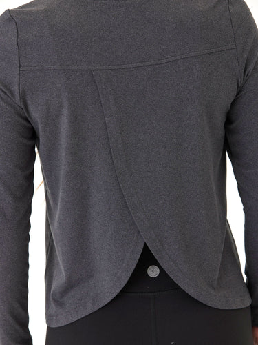 Gemella Luxe Jersey Tulip-Back Long Sleeve Top Womens Tops Long Tee Threads 4 Thought