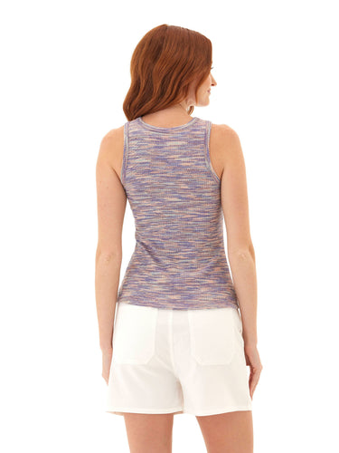 Bailey Marble Rib High Neck Tank Womens Tops Tanks Threads 4 Thought 