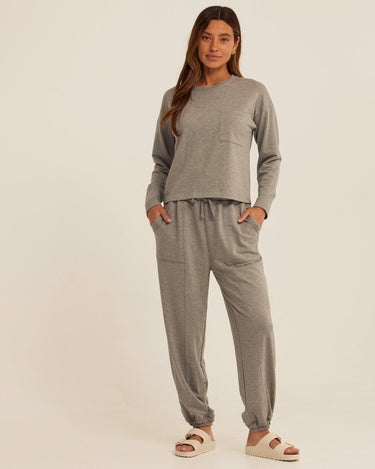 Lottie Modal Terry Jogger Womens Bottoms Sweatpants Threads 4 Thought 