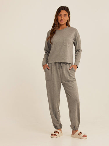 Lottie Modal Terry Jogger Womens Bottoms Sweatpants Threads 4 Thought 