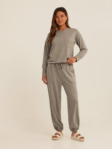 Lottie Modal Terry Jogger Womens Bottoms Sweatpants Threads 4 Thought 