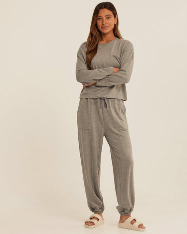 Lottie Modal Terry Jogger Womens Bottoms Sweatpants Threads 4 Thought 