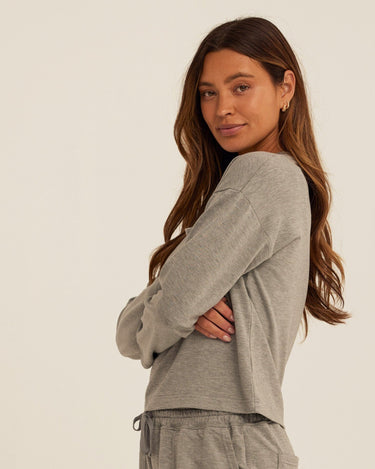 Shaina Modal Terry Pocket Long Sleeve Womens Tops Long Shirt Threads 4 Thought 