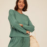 Shaina Modal Terry Pocket Long Sleeve Womens Tops Long Shirt Threads 4 Thought 