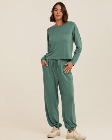 Lottie Modal Terry Jogger Womens Bottoms Sweatpants Threads 4 Thought 