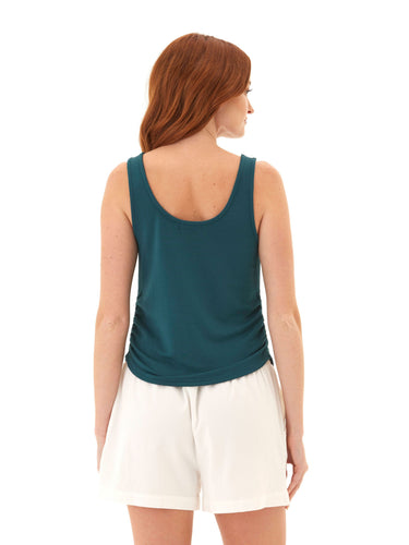 Juliette Modal Terry Ruched Tank Womens Tops Tanks Threads 4 Thought 