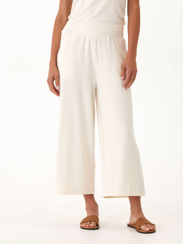 Serena Modal Terry Wide Leg Crop Pant Threads 4 Thought