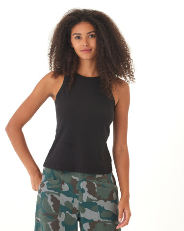 Bailey Luxe Jersey High Neck Tank Womens Tops Tanks Threads 4 Thought 