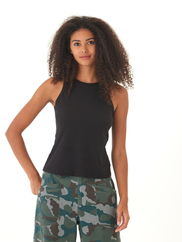 Bailey Luxe Jersey High Neck Tank Womens Tops Tanks Threads 4 Thought