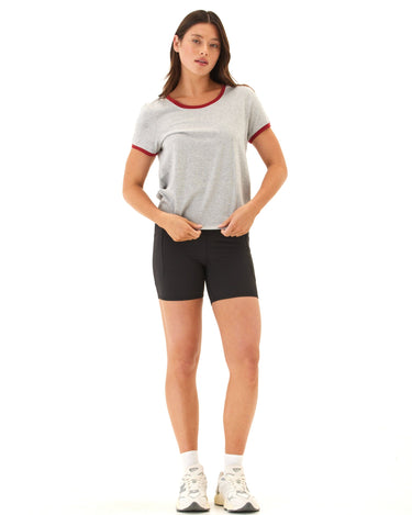 Kylah Comfort Jersey Ringer Tee Womens Tops Short Tee Threads 4 Thought 