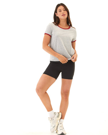 Kylah Comfort Jersey Ringer Tee Womens Tops Short Tee Threads 4 Thought 