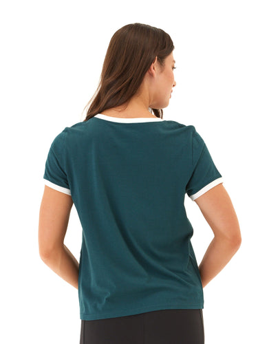 Kylah Comfort Jersey Ringer Tee Womens Tops Short Tee Threads 4 Thought 