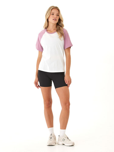 Amanda Comfort Jersey Raglan Tee Womens Tops Short Tee Threads 4 Thought 