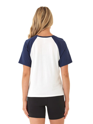 Amanda Comfort Jersey Raglan Tee Womens Tops Short Tee Threads 4 Thought