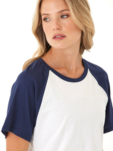 Amanda Comfort Jersey Raglan Tee Womens Tops Short Tee Threads 4 Thought