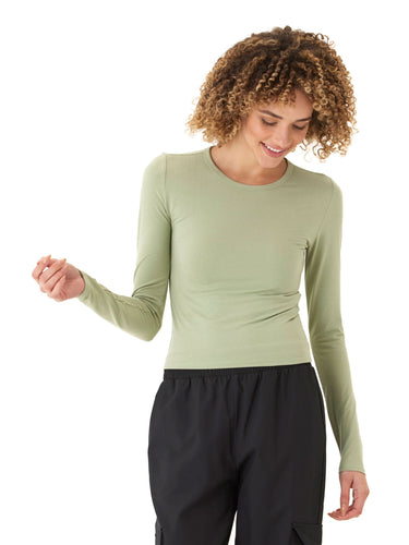 Alice Luxe Jersey Long Sleeve Top Womens Tops Long Shirt Threads 4 Thought