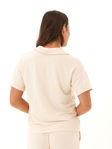 Melanie Modal Terry Top Womens Tops Short Shirt Threads 4 Thought 
