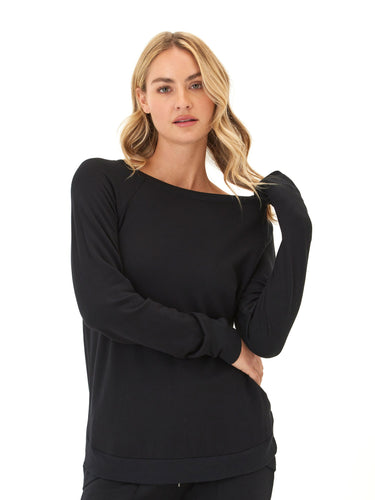 Cannon Feather Fleece Tulip Hem Tunic Sweatshirt Womens Outerwear Sweatshirt Threads 4 Thought