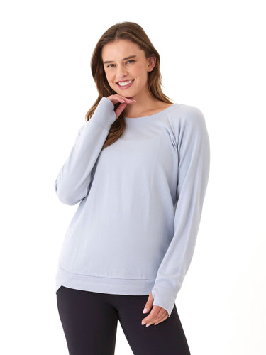Cannon Feather Fleece Tulip Hem Tunic Sweatshirt Threads 4 Thought