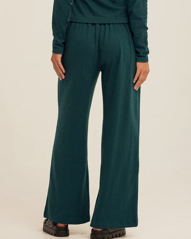 Ivanna Smocked Jersey Wide Leg Pant Womens Bottoms Pants Threads 4 Thought 