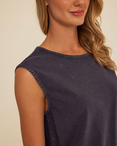 Laela Mineral Wash Eco Jersey Tank Threads 4 Thought 