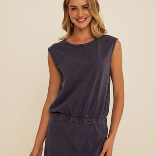 Laela Mineral Wash Eco Jersey Tank Threads 4 Thought 