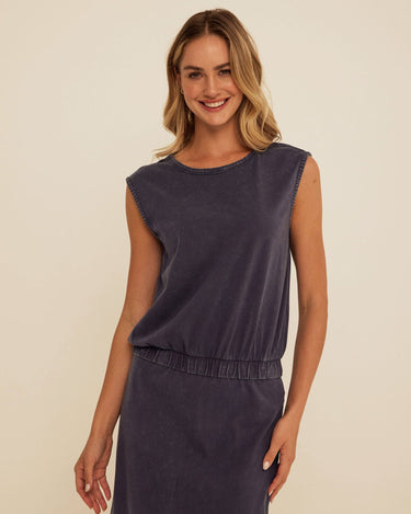 Laela Mineral Wash Eco Jersey Tank Threads 4 Thought 