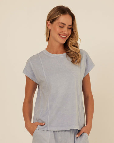 Laurie Mineral Wash Eco Jersey Tee Threads 4 Thought 