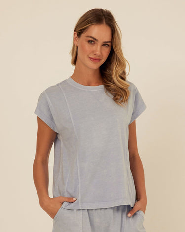 Laurie Mineral Wash Eco Jersey Tee Threads 4 Thought 