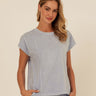 Laurie Mineral Wash Eco Jersey Tee Threads 4 Thought 