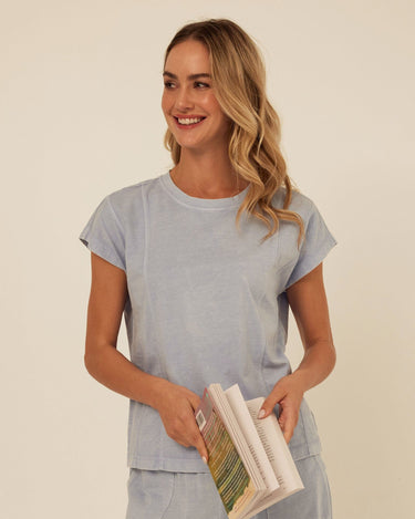 Laurie Mineral Wash Eco Jersey Tee Threads 4 Thought 