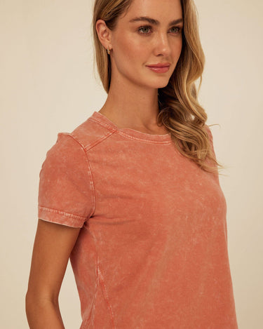 Roselie Mineral Wash Eco Jersey Tee Threads 4 Thought 