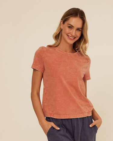 Roselie Mineral Wash Eco Jersey Tee Threads 4 Thought 