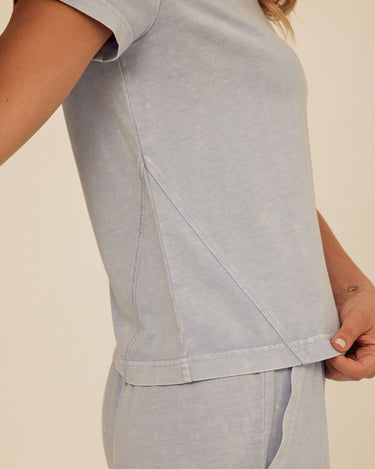 Roselie Mineral Wash Eco Jersey Tee Threads 4 Thought 