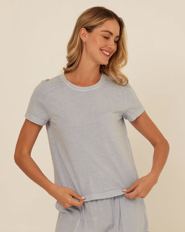 Roselie Mineral Wash Eco Jersey Tee Threads 4 Thought 