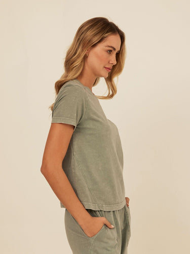 Roselie Mineral Wash Eco Jersey Tee Threads 4 Thought 