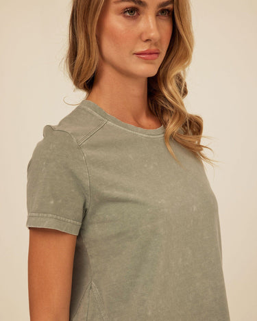 Roselie Mineral Wash Eco Jersey Tee Threads 4 Thought 