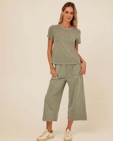 Roselie Mineral Wash Eco Jersey Tee Threads 4 Thought 