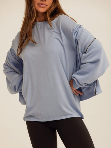 Andie Tencel Jersey Relaxed Tee Womens Tops Short Tee Threads 4 Thought 