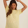 Andie Tencel Jersey Relaxed Tee Womens Tops Short Tee Threads 4 Thought 